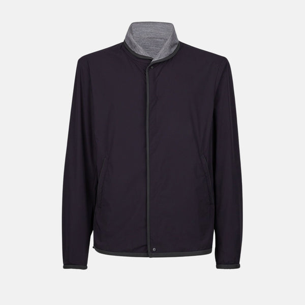 Reversible Jacket Cashmere Silk